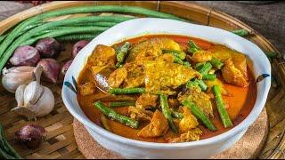 【真味100】咖喱咸鱼头 Salted Fish Bone Curry by Amy Beh | 作为马来西亚人都会爱的，用对食材，其实非常容易煮出三大种族菜肴！