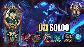 Uzi’s Ashe ADC Domination – Korean Challenger SoloQ Gameplay