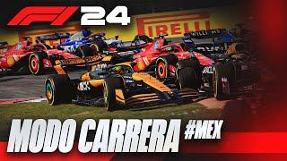 LA CARRERA POR EL MUNDIAL SE TENSA MÁS | F1 24 MODO TRAYECTORIA: MEXICO