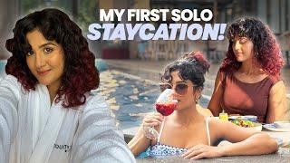 Marriott hosted me for 2 nights | My First Solo Staycation Experience! @madhushreee