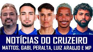 NOTÍCIAS DO CRUZEIRO: LUIZ ARAUJO, MATHEUS PEREIRA, PERALTA, GABI, MATTOS, WENDELL E AMISTOSOS