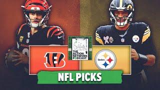 Cincinnati Bengals vs Pittsburgh Steelers BEST BETS! NFL Predictions | The Action Network Podcast