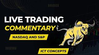 NQ - Day Trading Livestream - ICT Concepts 7/16/2024