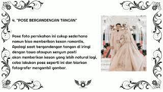 Tips Pose foto pernikahan || foto pengantin