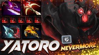 Yatoro Shadow Fiend Nevermore - Dota 2 Pro Gameplay [Watch & Learn]