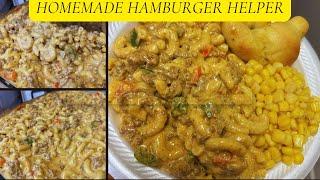 Homemade Hamburger Helper