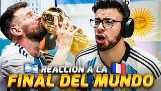 ARGENTINA 3-3 FRANCIA I REACCIÓN COMPLETA A LA FINAL DEL MUNDO. (EMOCIÓN TOTAL)