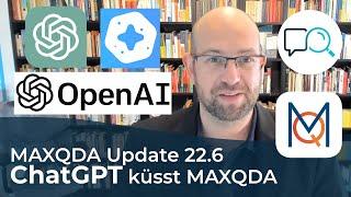 ChatGPT küsst MAXQDA - AI Assist ist da! Powerd by OpenAI