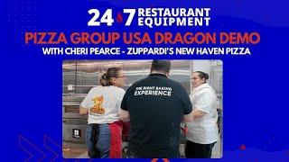 Pizza Group Dragon Demo in the 24/7 Test Kitchen with Cheri Pearce