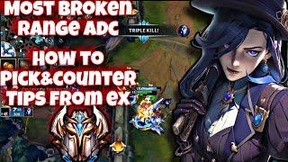 Wild Rift : BROKEN CAITLYN GET S++ HOW TO PICK&COUNTER