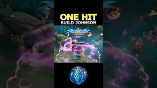  WATCH THIS - BEST BUILD JOHNSON 2024(ONE HIT) ~ MLBB  #mobilelegends #onehitbuild #johnson