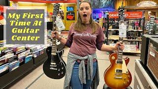 My First Time at Guitar Center