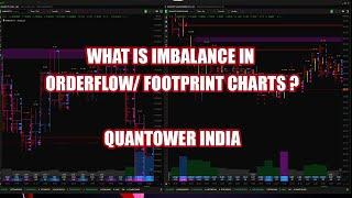 What is Imbalance in Orderflow/ Footprint Charts ? | Quantower India