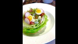 *** ELEVATED Wedge Salad Plating- For Corporate Flight Attendants