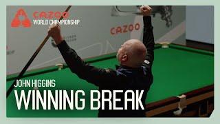 Higgins Unbelievable Match Winning Clearance!  | Cazoo World Championship 2024