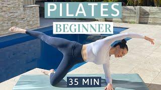 35 MIN PILATES FLOW | BEGINNER FRIENDLY (no equipment)