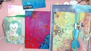 JANE DAVENPORT #STAMPCAMP CREATING BORDERS~ART JOURNALS part 1