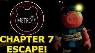 How to ESCAPE CHAPTER 7 - METRO in PIGGY: THE RESULT OF ISOLATION! - Roblox