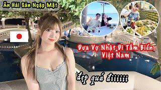 Megumi Trầm Trồ Khi Thấy Biển Việt Nam Quá Đẹp | Đưa Vợ Nhật Đi Chơi Biển 3 Ngày 2 Đêm