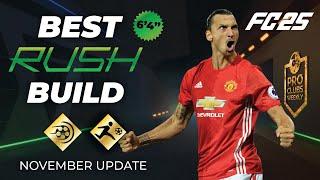 BEST RUSH BUILD | EAFC25 PRO CLUBS BALLER BUILDS