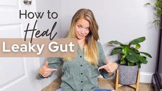 HOW TO HEAL LEAKY GUT | DIET AND SUPPLEMENTS FOR LEAKY GUT AND ECZEMA