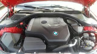 BMW B46 2.0 motor sound of 2021 3 Series 330I xDrive 3MW5R7J03M8B70851