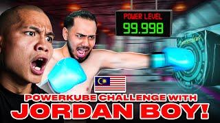 TENDANGAN JORDANBOY DARI MALAYSIA PECAHKAN REKOR POWERKUBE FIGHTER INDONESIA ?!