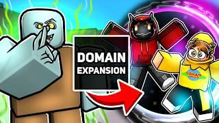 I Unlocked DOMAIN EXPANSIONS in The Strongest Battlegrounds..