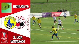 FC Steinach - FC Besa SG / Highlights / Schweizer Cup Vorrunde 1/4 Finale/    2024/2025