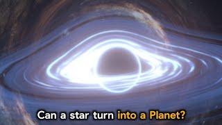 Can a Star turn into a planet?