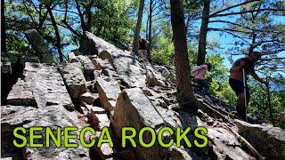  [4K] Seneca Rocks Overlook Trail / Most Amazing Hike In West Virginia.