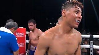 Freudis Rojas Jr's 11th Win - Diego Santiago Sanchez Beaten Badly