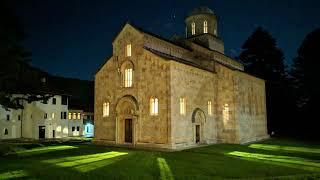 Хор манастира Високи Дечани. Метохија, Србија Monks of the monastery Visoki Decani. Metohia, Serbia