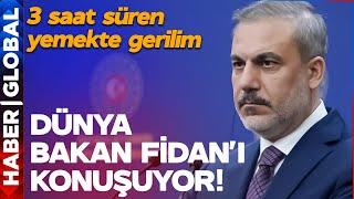 AB Toplantısında Hakan Fidan Rüzgarı! Dünya Onu Konuşuyor: 3 Saat Süren Yemekte Gerilim!