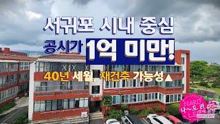 [부동산경공매]서귀포 시내 한가운데! 공시지가 1억 미만 공동주택, 언젠가 재건축도? (2022타경4047)