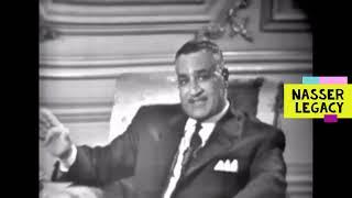 President Nasser Speaks about the Egyptian Jewish Community in Response to Western Propaganda