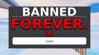 Getting BANNED In Roblox...