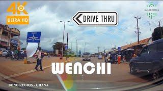 Wenchi Municipal Drive Tour in the Bono Region Ghana 4K    #wenchi  #bonoregion  #ghana