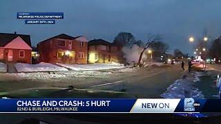 New video of police chase, crash