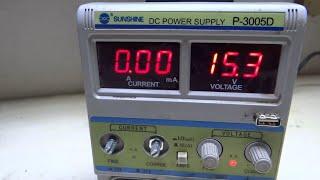 مشكل عدم استقرار الفولت في باور سبلاي الورشة Lab Power supply output voltage problem