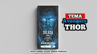 Super Keren Tema Avengers - THOR Untuk Semua Android - The Best Nova Launcher Setup 2023