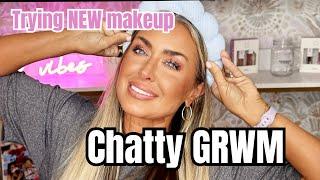 GRWM TESTING OUT NEW MAKEUP | CHATTY RANDOM MAKEUP TRY ON | HOTMESS MOMMA MD