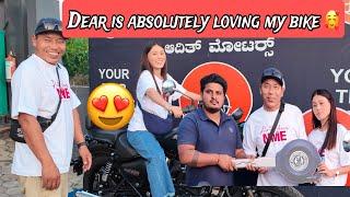 GIFTED MYSELF A DREAM BIKE | DEAR IS VERY HAPPY ON MY NEW BIKE #tibetanyoutuber #dearvlogger