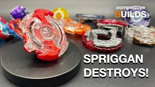 COMPETITIVE COMBO TUTORIAL II Storm Spriggan Force Variable II #beybladeburst #ベイブレードバースト #ベイブレード