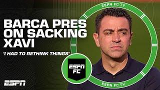 Barca President had to RETHINK sacking Xavi  'He's not part of the SOLUTION' - Ale Moreno | ESPN FC