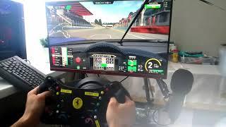 ACC Race @ Spa Francorchamps with Orion simracing 488 GT3 wheel