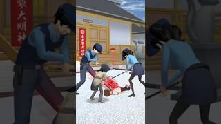 Police took revenge of Mio #sakuraschoolsimulator #sakura #dramasakuraschoolsimulator #supergenk