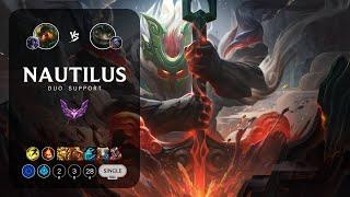 Nautilus Support vs Tahm Kench - EUW Master Patch 12.21