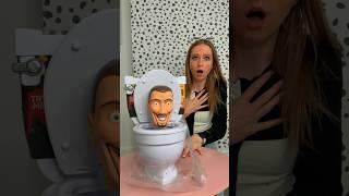 [ASMR] UNBOXING A *GIANT* MYSTERY SKIBIDI TOILET?!⁉️ (9+ SURPRISES?!🫢)  #Shorts