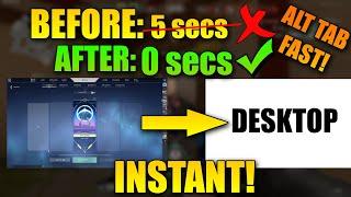 How to Alt Tab FASTER in Valorant - NOT WINDOWED FULLSCREEN